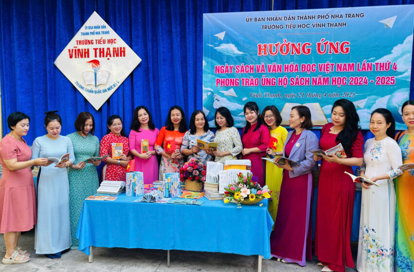 HƯỞNG ỨNG NGÀY SÁCH VÀ VĂN HÓA ĐỌC VIỆT NAM NĂM 2025