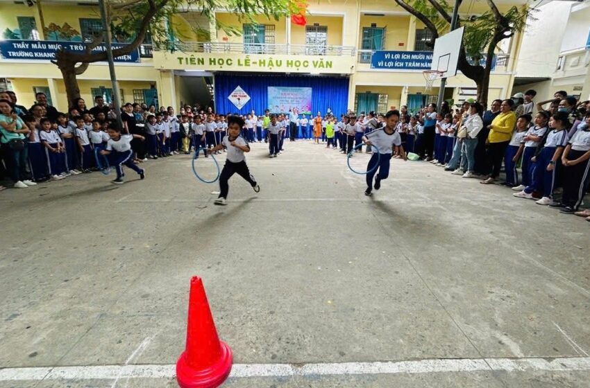  KHAI MẠC VÀ TỔNG KẾT HỘI KHỎE PHÙ ĐỔNG CẤP TRƯỜNG NĂM HỌC: 2025-2026