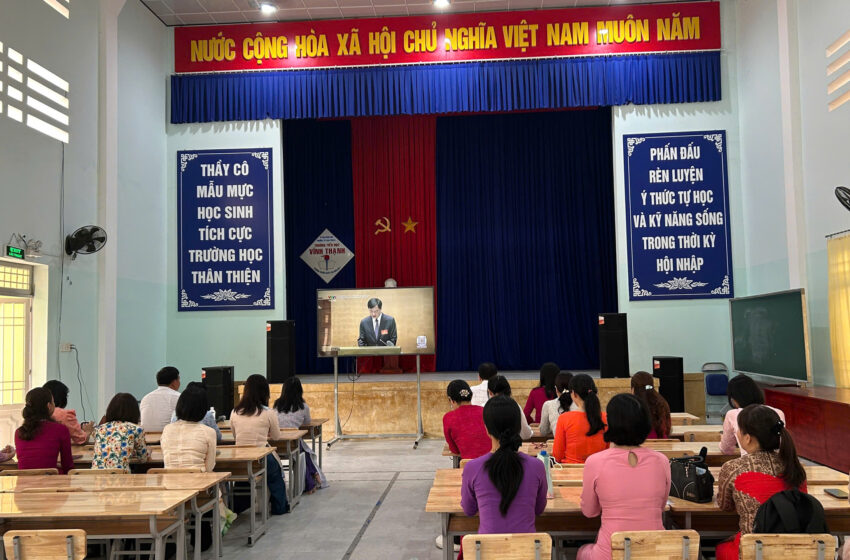  HỘI NGHỊ HỌC TẬP TRỰC TUYẾN NGHỊ QUYẾT TW2